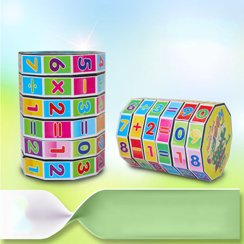 Infantil Números Brinquedos Educativos Matemática Magic Cube Puzzle Game presente para m