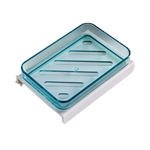 Início de camada dupla suporte do sabão de banho de viagem Soap portátil Dish Drenagem Ferramenta Drenagem Soap Box