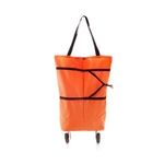 Início Tug portátil Hanging Bag Handbag Compras Variável carrinho Folding-Back Tipo