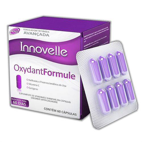 Innovelle Oxydant Formule Anti Radicais Livres - 60 Cápsulas