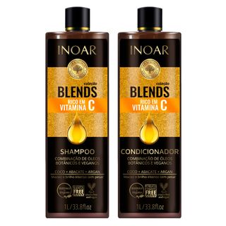 Inoar Blends Oil Kit - Shampoo + Condicionador Kit