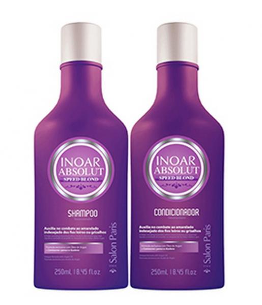 Inoar Kit Absolut Speed Blond Shampoo + Condicionador (2 Produtos)