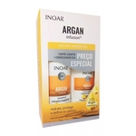Inoar Kit Argan Infusion Cachos Perfeitos Shampoo 500ml + Condicionador 250ml.
