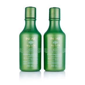 Inoar Kit Argan Oil - Shampoo e Condicionador 250ml