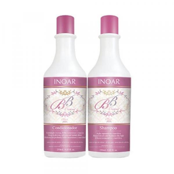 Inoar Kit BB Cream Hair Shampoo + Condicionador 2 X - 500 Ml