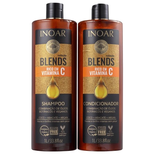 Inoar Kit Blends Shampoo + Condicionador 1L
