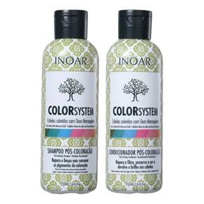 INOAR Kit Color System Shampoo e Condicionador Pós-Coloração - 2x250ml
