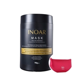 Inoar Mask - Máscara De Hidratação 1000g + Nécessaire Pink Beleza Na Web