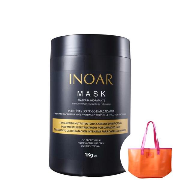 Inoar Mask - Máscara de Hidratação 1000g+Sacola Beleza na Web Verão