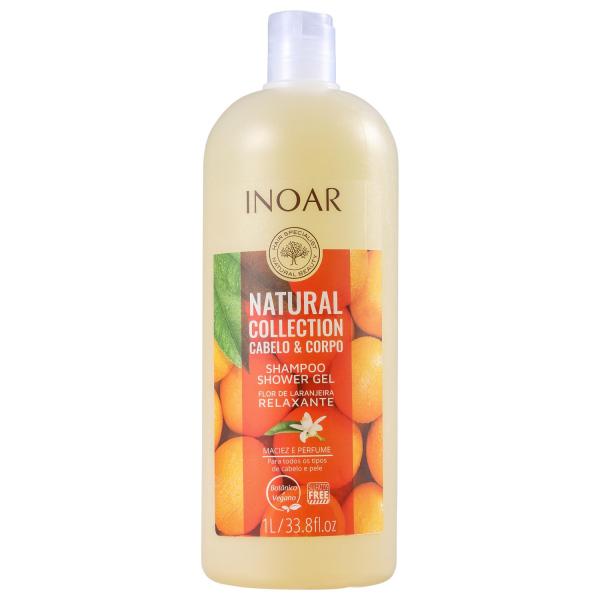 Inoar Natural Collection Cabelo Corpo - Shampoo 2 em 1 1000ml