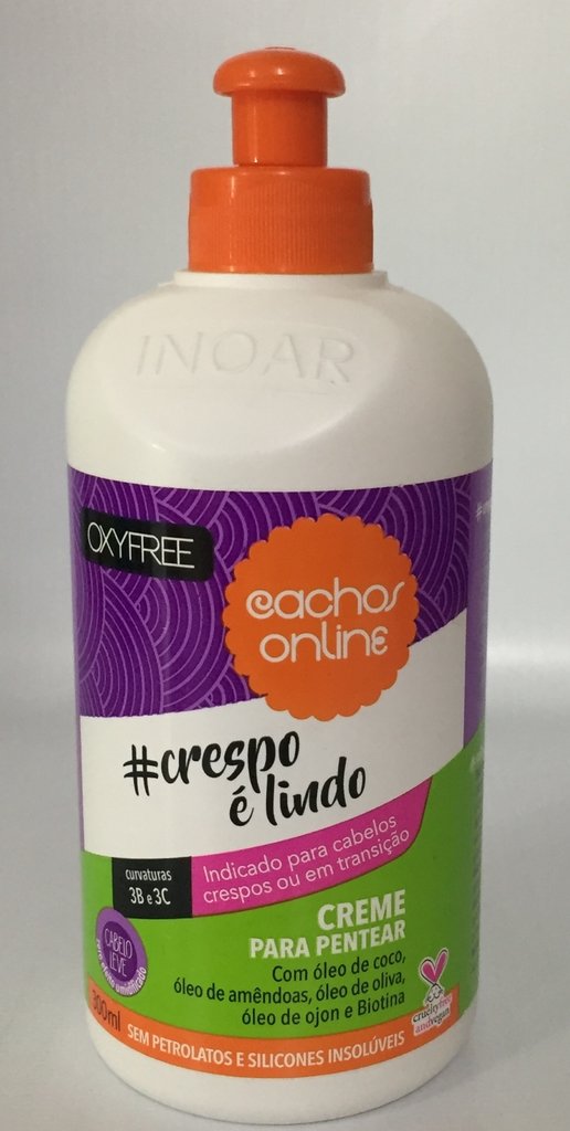 Inoar Oxyfree #crespo é Lindo - Cachos Online - 300Ml