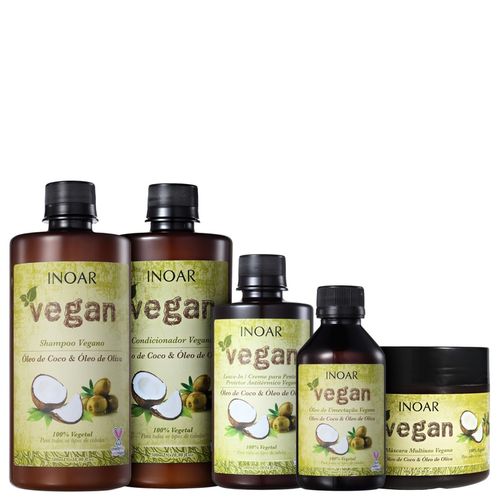 Inoar Vegan Total Kit (5 Produtos)