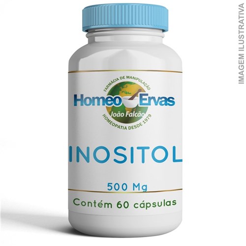 Inositol 500 Mg - 60 Cápsulas