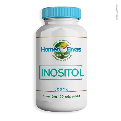 Inositol 500Mg 120 Cápsulas