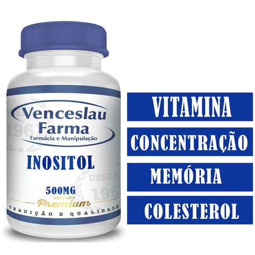 Inositol 500mg C/60 Capsulas