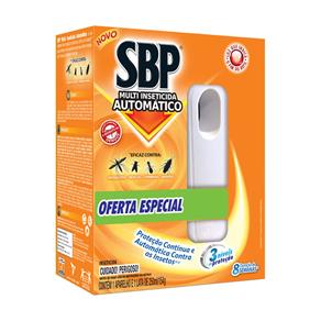 Inseticida Automático SBP Aparelho + Refil 250ml