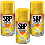 3 Inseticida SBP Automático Refil 250ml Citronela