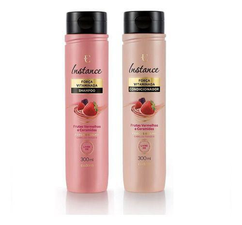 Instance Frutas Vermelhas-shampoo 3000ml+condicionador 300ml - Eudora