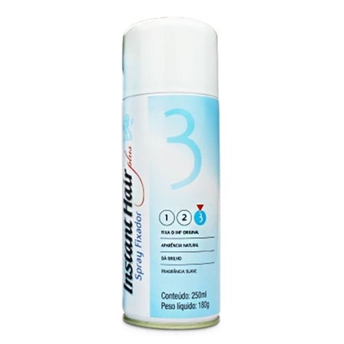 Instant Hair Plus Spray Fixador 250Ml