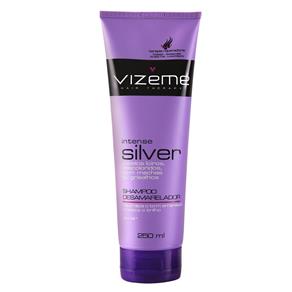 Intense Silver Vizeme - Shampoo para Cabelos Loiros - 250ml - 250ml