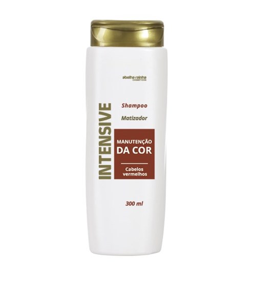 Intensive – Shampoo Matizador Para Os Cabelos – Vermelho 300ml - 1102