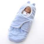 Inverno cobertores do bebê Thicken velo infantil gavetas Enrole Cama Cobertor