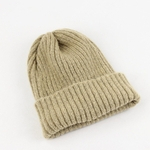 Inverno Elastic Knitting Hat Quente Esporte Beanie Cap Cap diárias Slouchy Chapéus