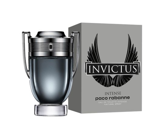 Invictus Intense Paco Rabanne - Perfume Masculino - Eau de Toilette 50 Ml