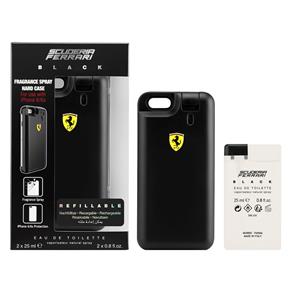 Iphone Cover Scuderia Ferrari Black Eau de Toilette Ferrari - Kit Masculino Refilável 2x 25ml