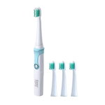 Kid Adulto impermeável ultra-escova de dentes elétrica Whitening automática com 3 cabeças de escova