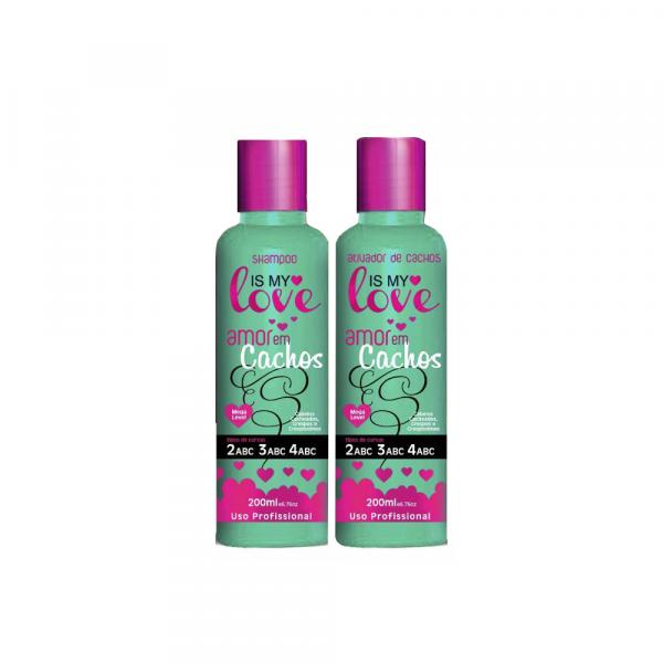 Is My Love Amor em Cachos Kit (Shampoo + Ativador de Cachos) 200ml Cada