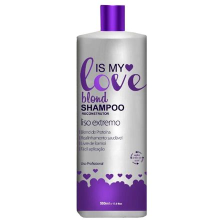 Is My Love Blond Shampoo Liso Extremo 500ml
