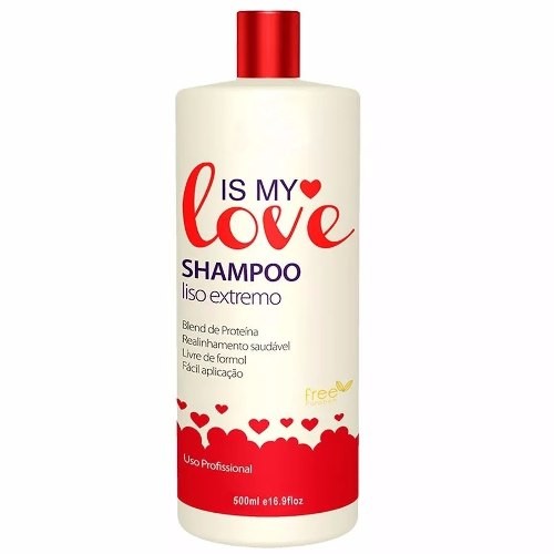 Is My Love Shampoo Reconstrutor Liso Extremo 500ml