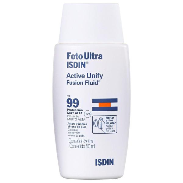 ISDIN Foto Ultra Active Unify FPS 99 - Protetor Solar Facial 50ml
