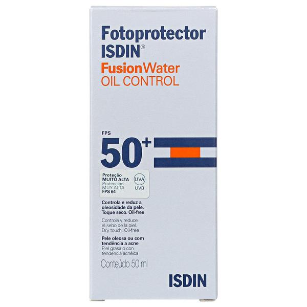 ISDIN Fotoprotector Fusion Water FPS 50 - Protetor Solar Facial 50ml