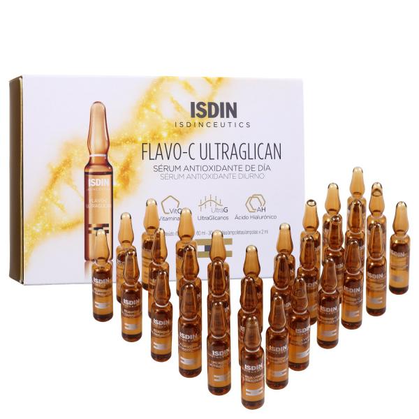 ISDIN Isdinceutics Flavo-C Ultraglican - Sérum Antioxidante Diurno 30x2ml