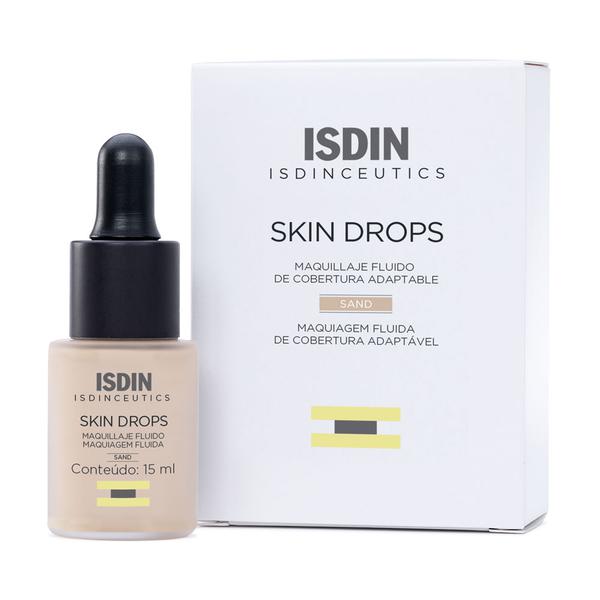 Isdinceutics Skin Drops Sand Maquiagem Fluída 15ml