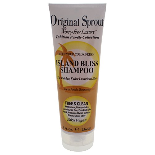 Island Bliss Shampoo By Original Sprout For Unisex - 8 Oz Shampoo