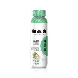 Iso Drink - 480ml Água de Coco - Max Titanium, Max Titanium