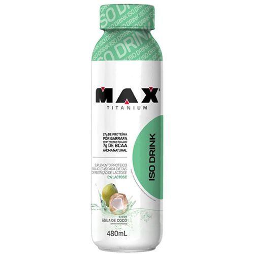 Iso Drink - 480ml Água de Coco - Max Titanium