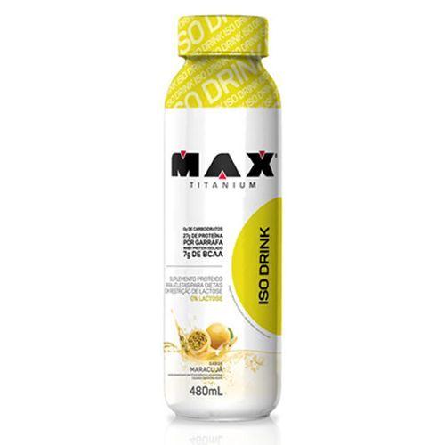 Iso Drink - 480ml Maracujá - Max Titanium