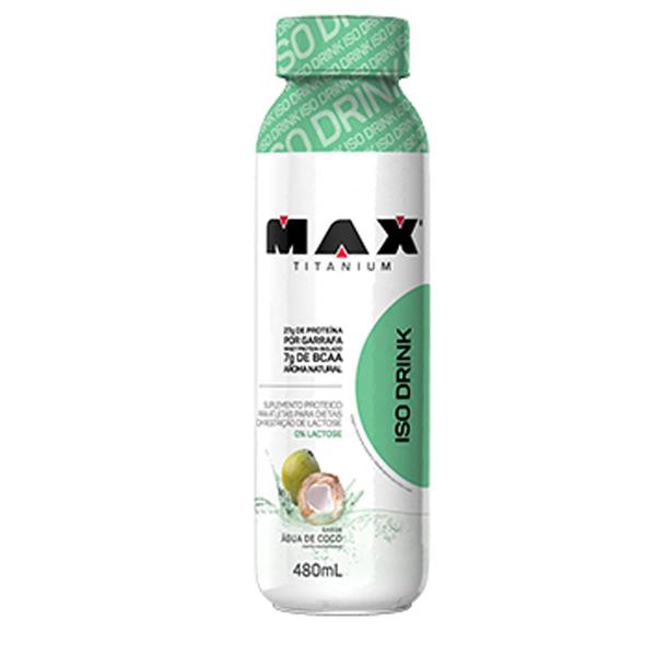 Iso Drink Max Titanium Agua de Coco 480ML Max Titanium