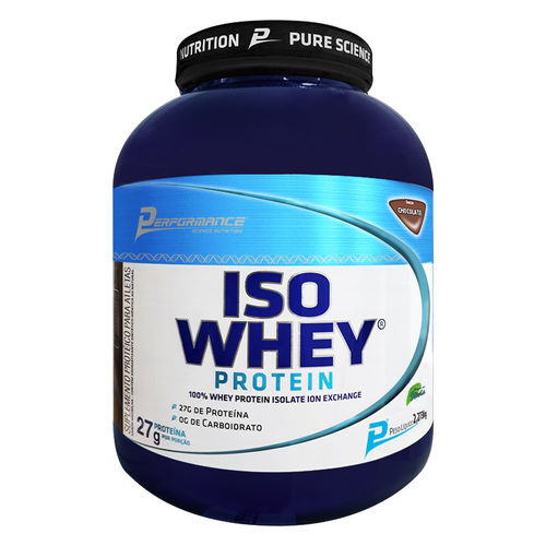 Iso Whey Protein - 2273g - Performance Nutrition - Sabor Chocolate