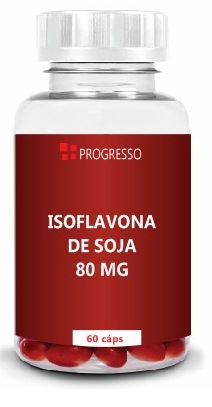 Isoflavona de Soja 80 Mg 60 Cápsulas