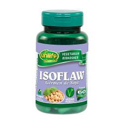 Isoflaw 60 Cápsulas 500mg Gérmen de Soja Isoflavona - Unilife
