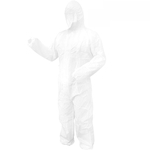 Isolamento descartável Bootie e capa Coverall Suit Dustproof respirável SMS não-tecidos vestuário