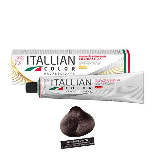 Itallian Color Itallian Hairtech Coloração Permanente Cor 4.3 Castanho Dourado