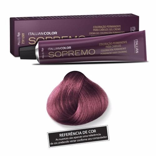 Itallian Hair Tech - Tinta Color Sopremo 562 Ameixa