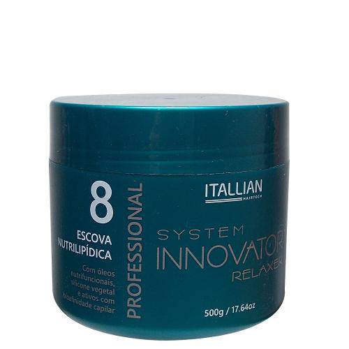 Itallian Hairtech Innovator 8 Escova Nutri Lipídica 500 G