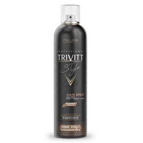Itallian Hairtech Trivitt Hair Spray Style Lacca Forte - Spray Fixador - 300ml